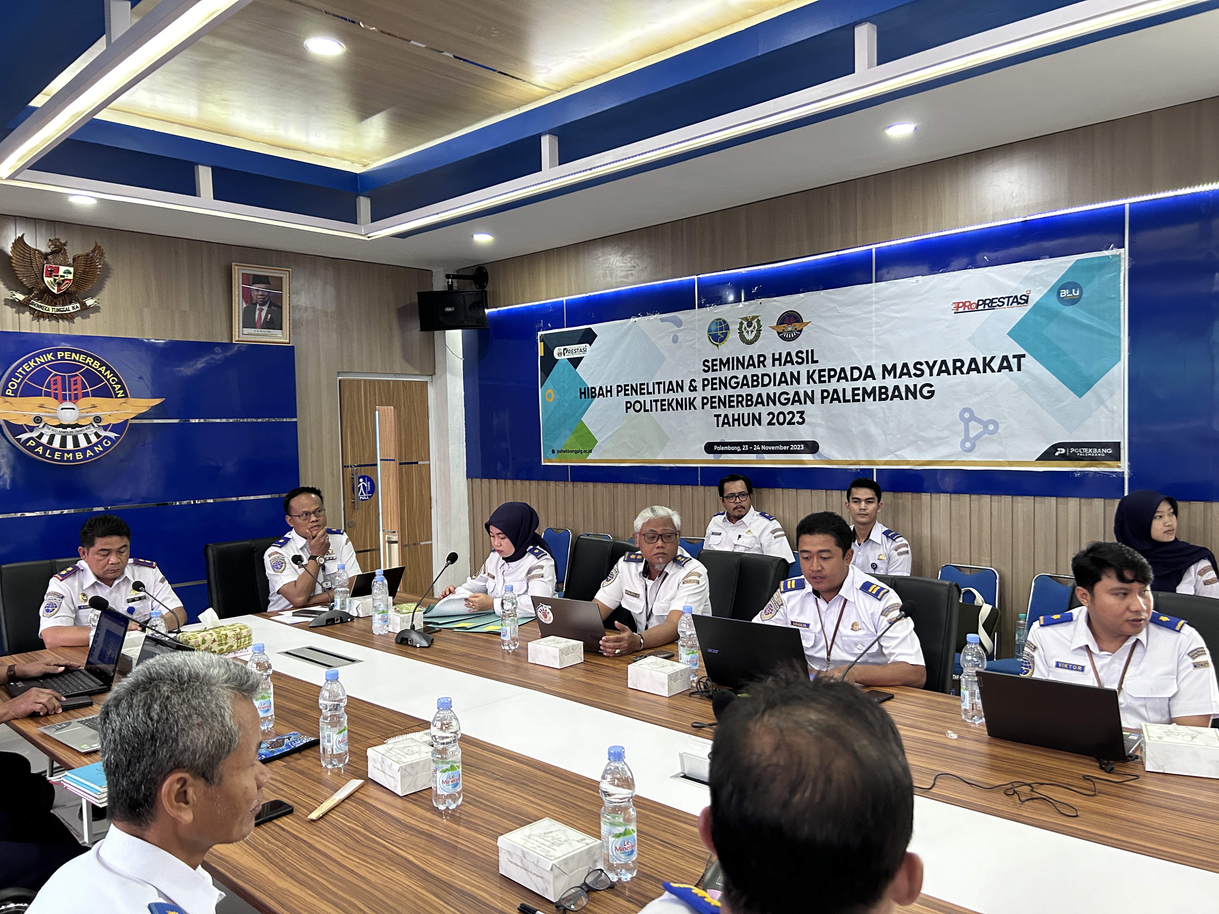 Seminar Hasil Hibah Tahun 2023, Wujud Komitmen Poltekbang Palembang terhadap Inovasi dan Pengabdian