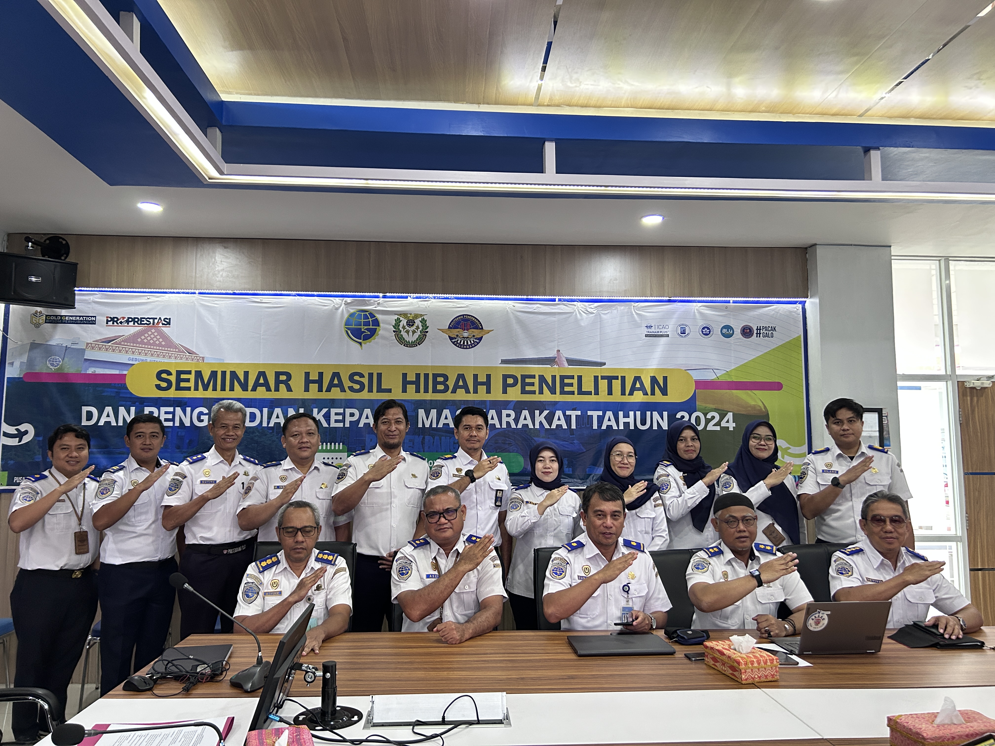Hasil Riset Berdampak, Poltekbang Palembang Gelar Seminar Hasil Hibah Tahun 2024